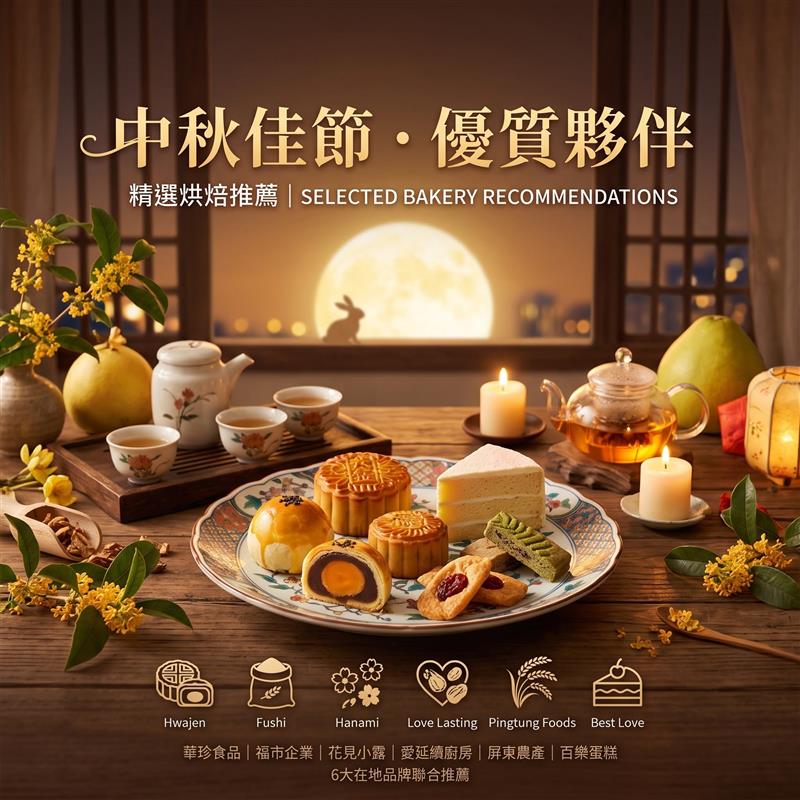 易利華科技,🌕 中秋佳節，月圓人團圓！優質烘焙夥伴聯合推薦 🥮